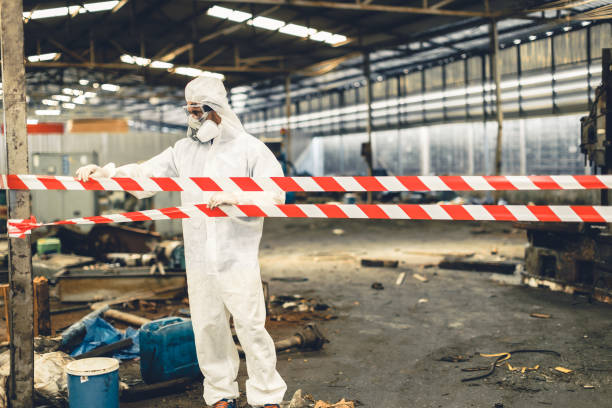Professional Odor Removal technician working in Ocean Park, WA